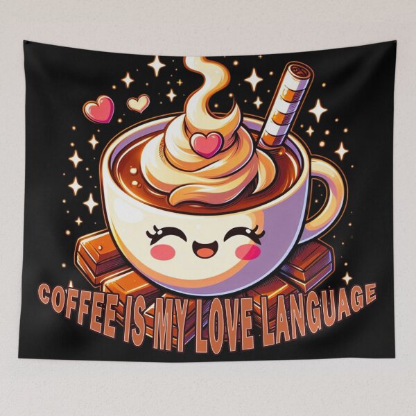 Item preview, coffee is my love language designed and sold by Echonn.