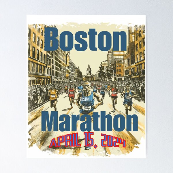 Item preview, Boston Marathon  designed and sold by Pixel-Lair.