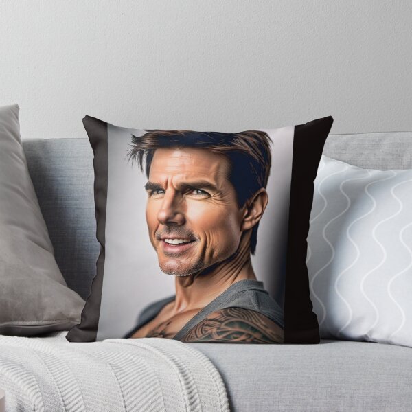 Aperçu de l'œuvre Tom Cruise Art dans des tatouages réalistes créée et vendue par sportsimpact.
