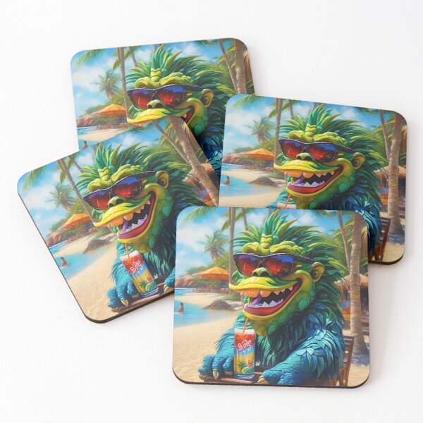 Item preview, Beach monster designed and sold by MatrixTattoo.