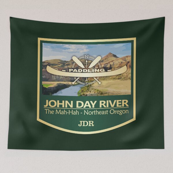 Item preview, John Day River (PFK) designed and sold by curranmorgan.