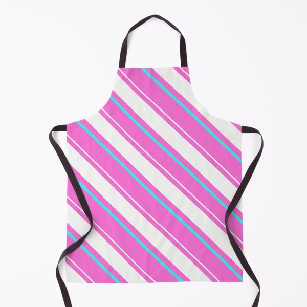 Item preview, Pink and White Diagonal Stripes Pattern Design designed and sold by PatternTitan.