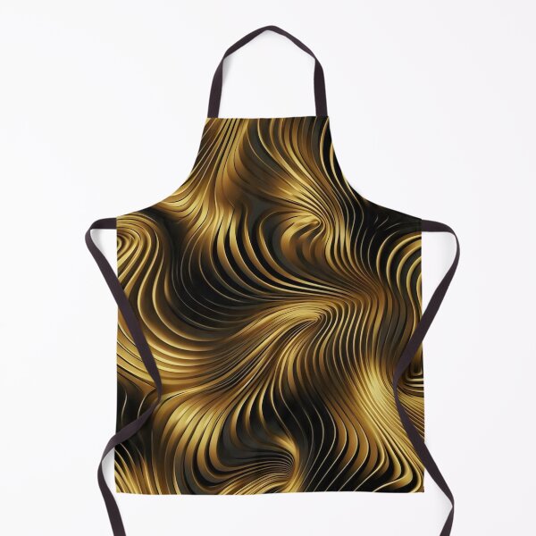 Item preview, Abstract gold black pattern designed and sold by clarazen.