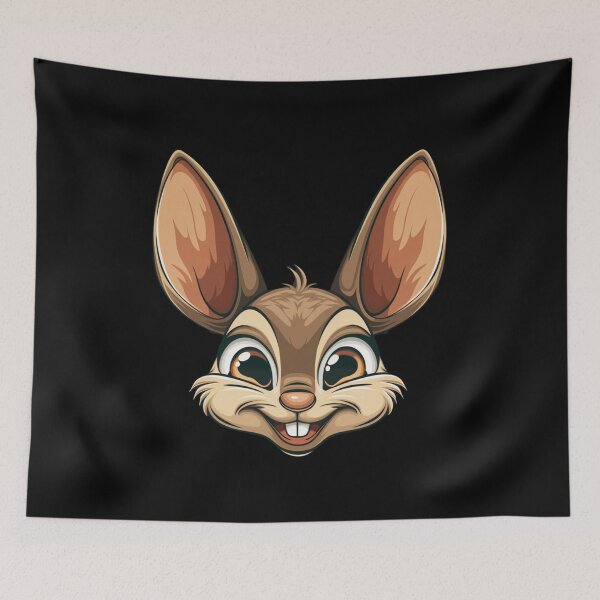 Item preview, Funny rabbit character designed and sold by VibeStyleShop.