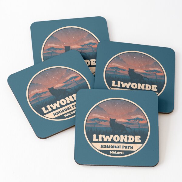 Item preview, Liwonde National Park Malawi Vintage Safari Graphic designed and sold by CynthiaGraphics.