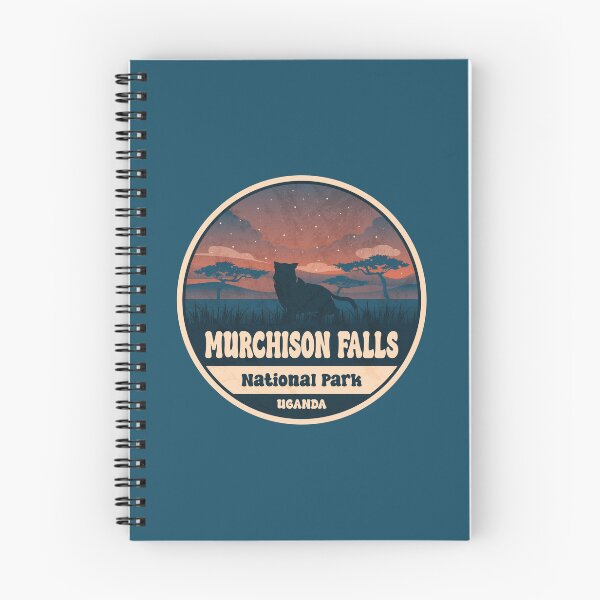 Item preview, Murchison Falls National Park Uganda Vintage Safari Graphic designed and sold by CynthiaGraphics.