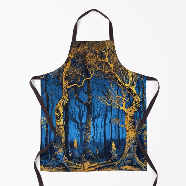 Artikelvorschau, Der Blau-Goldene Wald entworfen und verkauft von OccultDreams.