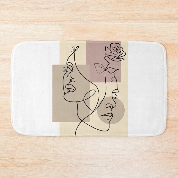 Item preview, Couple Love One Line Art designed and sold by hemp3x.
