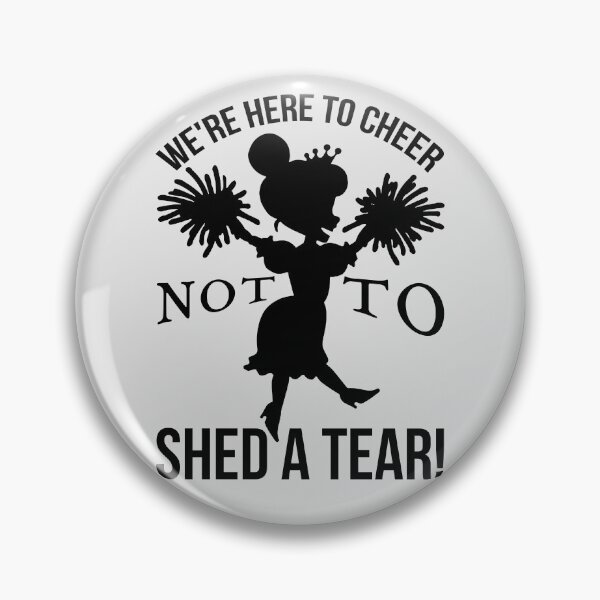 Item preview, We are here to cheer, not to shed a tear!: March Madness Doping Support designed and sold by SplashTastic.