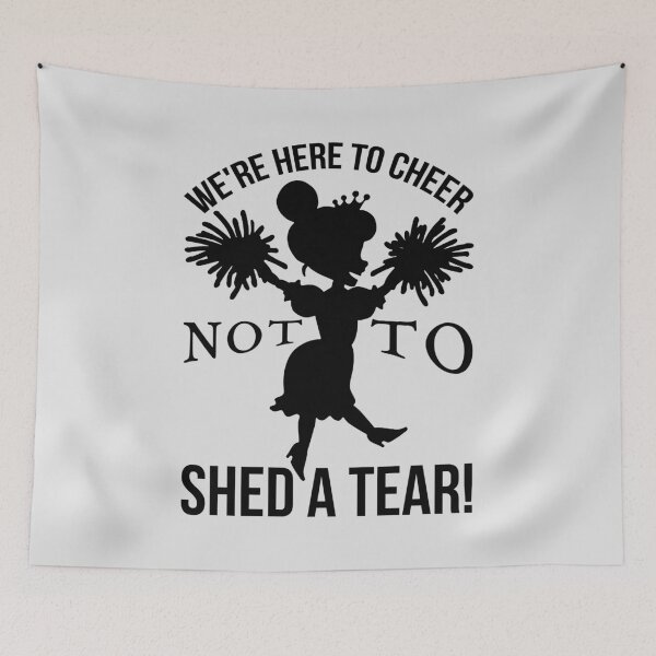 Item preview, We are here to cheer, not to shed a tear!: March Madness Doping Support designed and sold by SplashTastic.