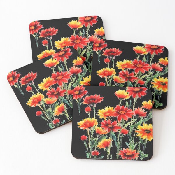 Item preview, The Flowers Daisies Black designed and sold by Helios Be. Lavsh.
