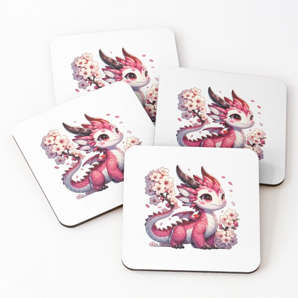 Item preview, Cute Cherry Blossom Sakura Dragon designed and sold by DeenaSuzanne.
