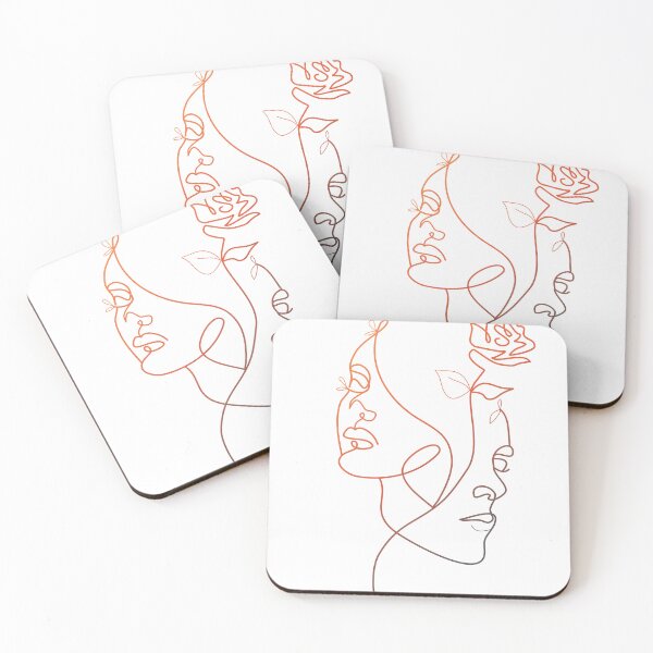 Item preview, One Line Couple and Rose designed and sold by hemp3x.