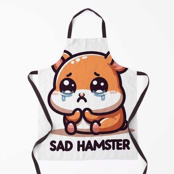 Item preview, sad hamster designed and sold by Suukunna.