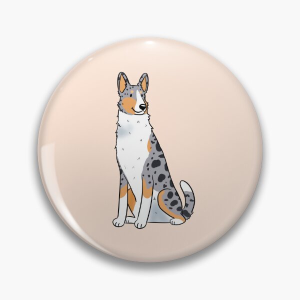 Item preview, Smooth collie Dog art designed and sold by Yaragold.