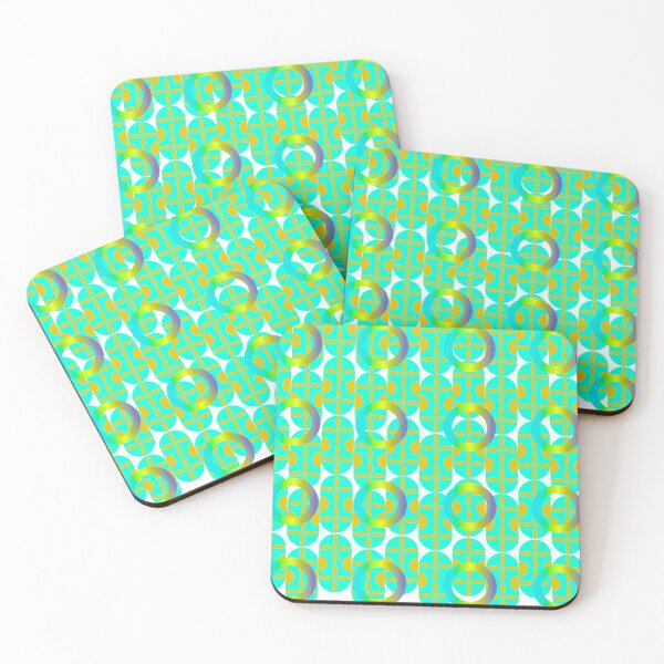 Item preview, Gorgeous Pattern (Green & Golden) designed and sold by Pattern Hub.