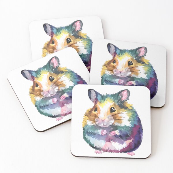 Item preview, Colorful hamster designed and sold by Tajdi.