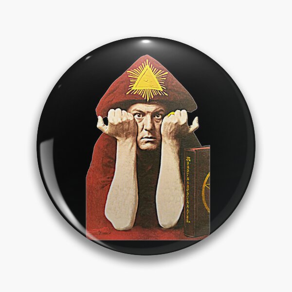 Item preview, Aleister Crowley  Vintage Occult Paganism Fan Art  designed and sold by OmarPerezHudson.