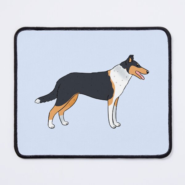 Item preview, Cute smooth collie Dog art designed and sold by Yaragold.