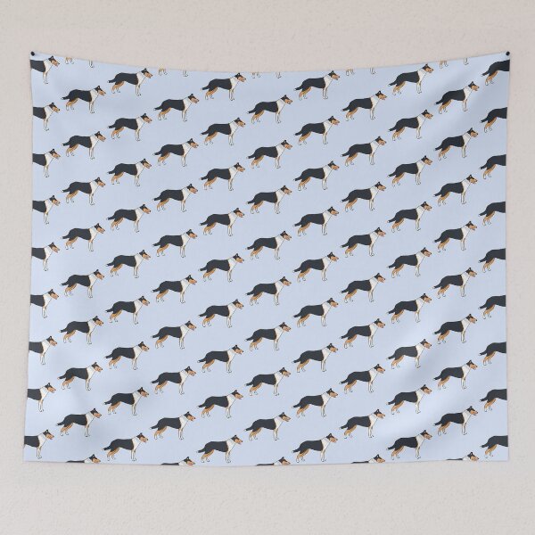 Item preview, Cute smooth collie Dog art designed and sold by Yaragold.