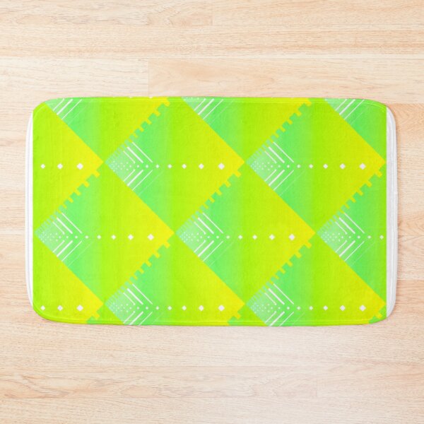 Item preview, Stunning Pattern (Green, Yellow & White) designed and sold by Pattern Hub.