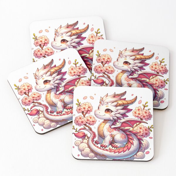 Item preview, Cute Cherry Blossom Sakura Dragon designed and sold by DeenaSuzanne.