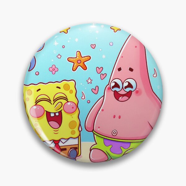 Item preview, Spongebob Squarepants And Patrick The Starfish Laughing  designed and sold by SaraDatCool.
