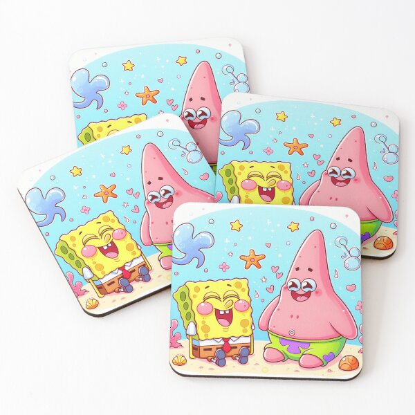 Item preview, Spongebob Squarepants And Patrick The Starfish Laughing  designed and sold by SaraDatCool.