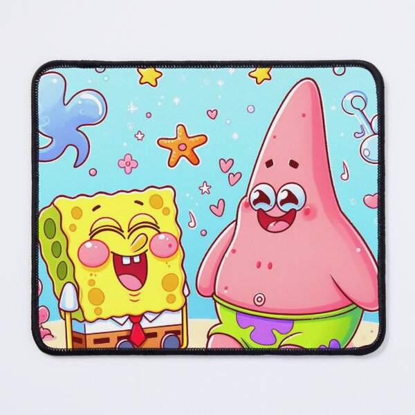 Item preview, Spongebob Squarepants And Patrick The Starfish Laughing  designed and sold by SaraDatCool.