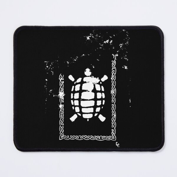 Item preview, Celtic turtle - white designed and sold by Cyrielle-G.