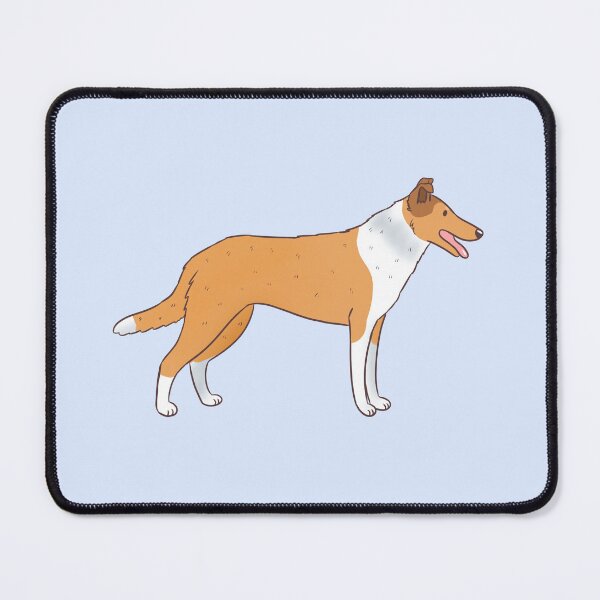 Item preview, Cute smooth collie Dog art designed and sold by Yaragold.
