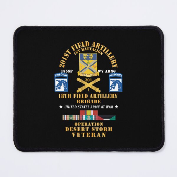 Item preview, 1st Battalion, 201st Artillery, XVIII Abn Corps - Operation Desert Storm Veteran X 300 designed and sold by Military Insignia Products.
