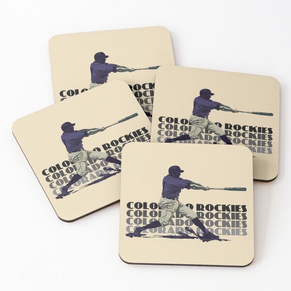 Artikelvorschau, Retro Colorado Rockies Slugger entworfen und verkauft von John Abernathy.