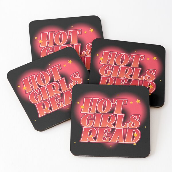 Item preview, Hot Girls Read designed and sold by BookishLounge.