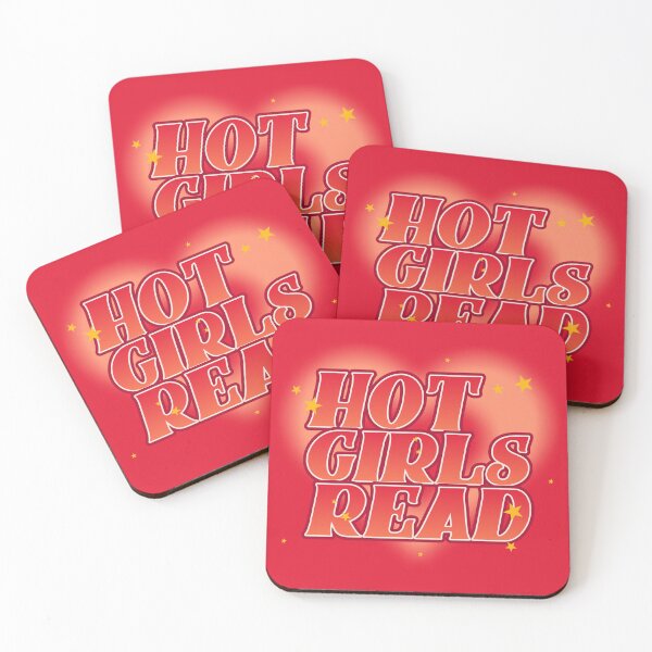 Item preview, Hot Girls Read Red designed and sold by BookishLounge.
