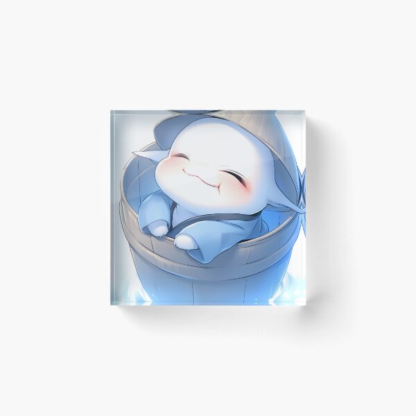 Item preview, Cute Kawaii Character In Barrel designed and sold by CoolMantras.