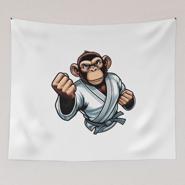 Item preview, Monkey Master of Mats BJJ  designed and sold by Martial-Art-23.