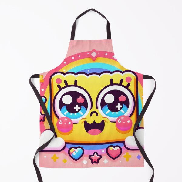 Item preview, Spongebob Squarepants kawaii rainbow effect made with ai designed and sold by SaraDatCool.