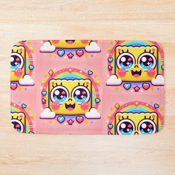 Item preview, Spongebob Squarepants kawaii rainbow effect made with ai designed and sold by SaraDatCool.