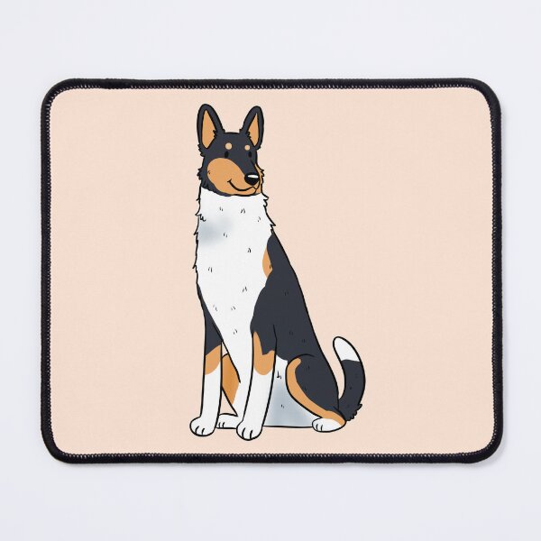 Item preview, Smooth collie Dog art designed and sold by Yaragold.