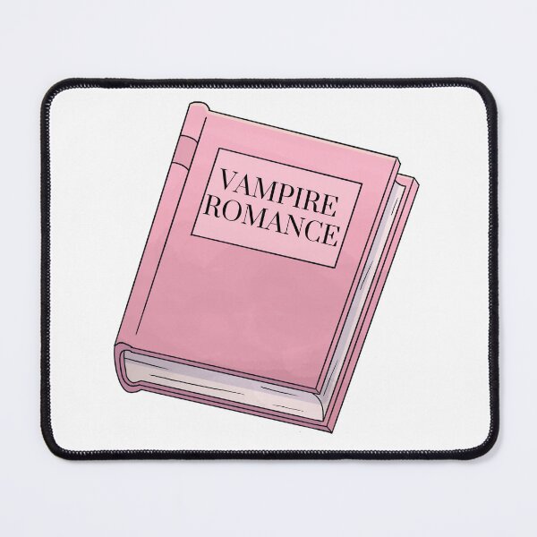 Item preview, Vampire Romance Pink Book Trope  designed and sold by NimuehArt.