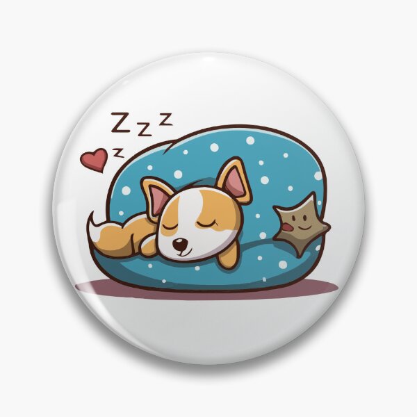 Aperçu de l'œuvre Chiots kawaii mignons créée et vendue par Idea y Design.