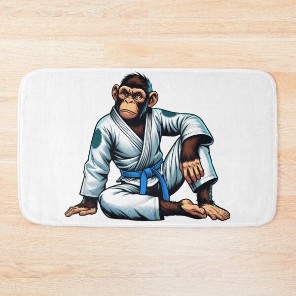 Item preview, Sitting Simian: BJJ’s Thoughtful Thespian designed and sold by Martial-Art-23.