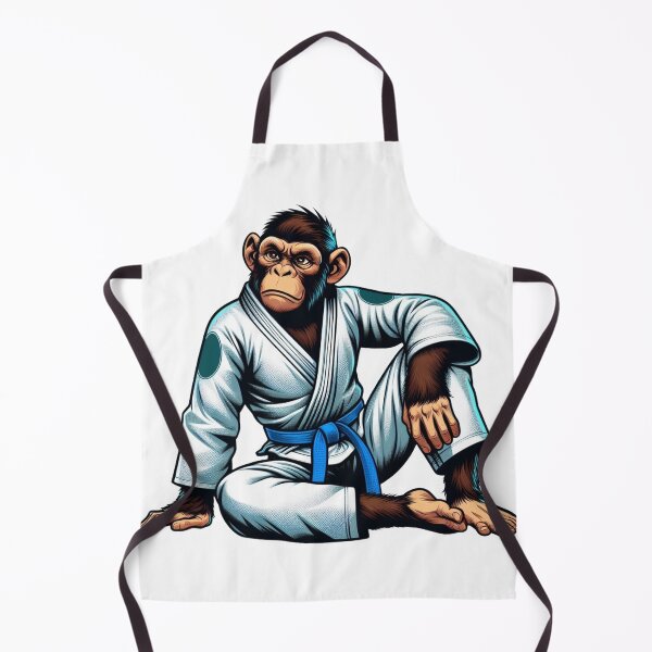 Item preview, Sitting Simian: BJJ’s Thoughtful Thespian designed and sold by Martial-Art-23.