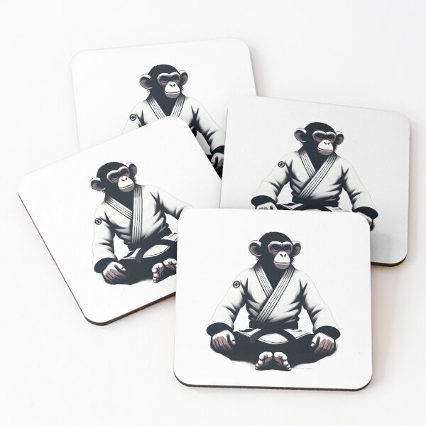 Artikelvorschau, Zen Primate: The Jiu-Jitsu Journeyman entworfen und verkauft von Martial-Art-23.