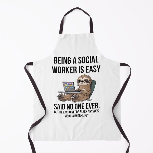 Item preview, Being a social worker is easy... Funny sloth designed and sold by Micjr.