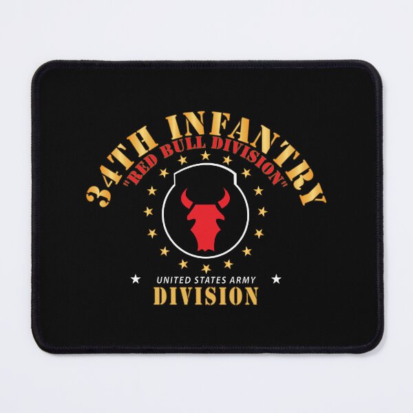 Item preview, Army - 34th Infantry Division - Red Bull Division at War X 300 designed and sold by Military Insignia Products.