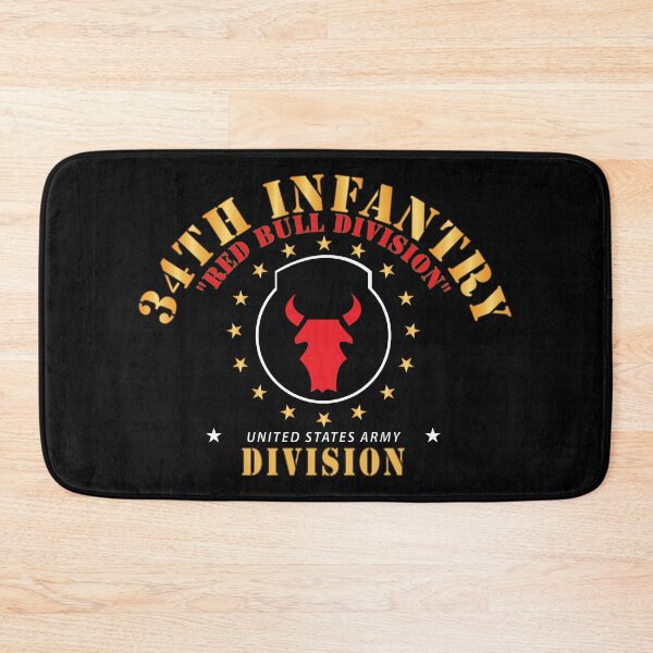 Item preview, Army - 34th Infantry Division - Red Bull Division at War X 300 designed and sold by Military Insignia Products.