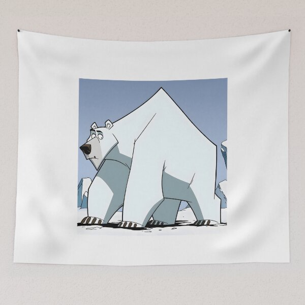 Item preview, Cartoon Polar Bear designed and sold by CoolMantras.