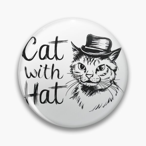 Item preview, Cat with hat designed and sold by StoreXlk.
